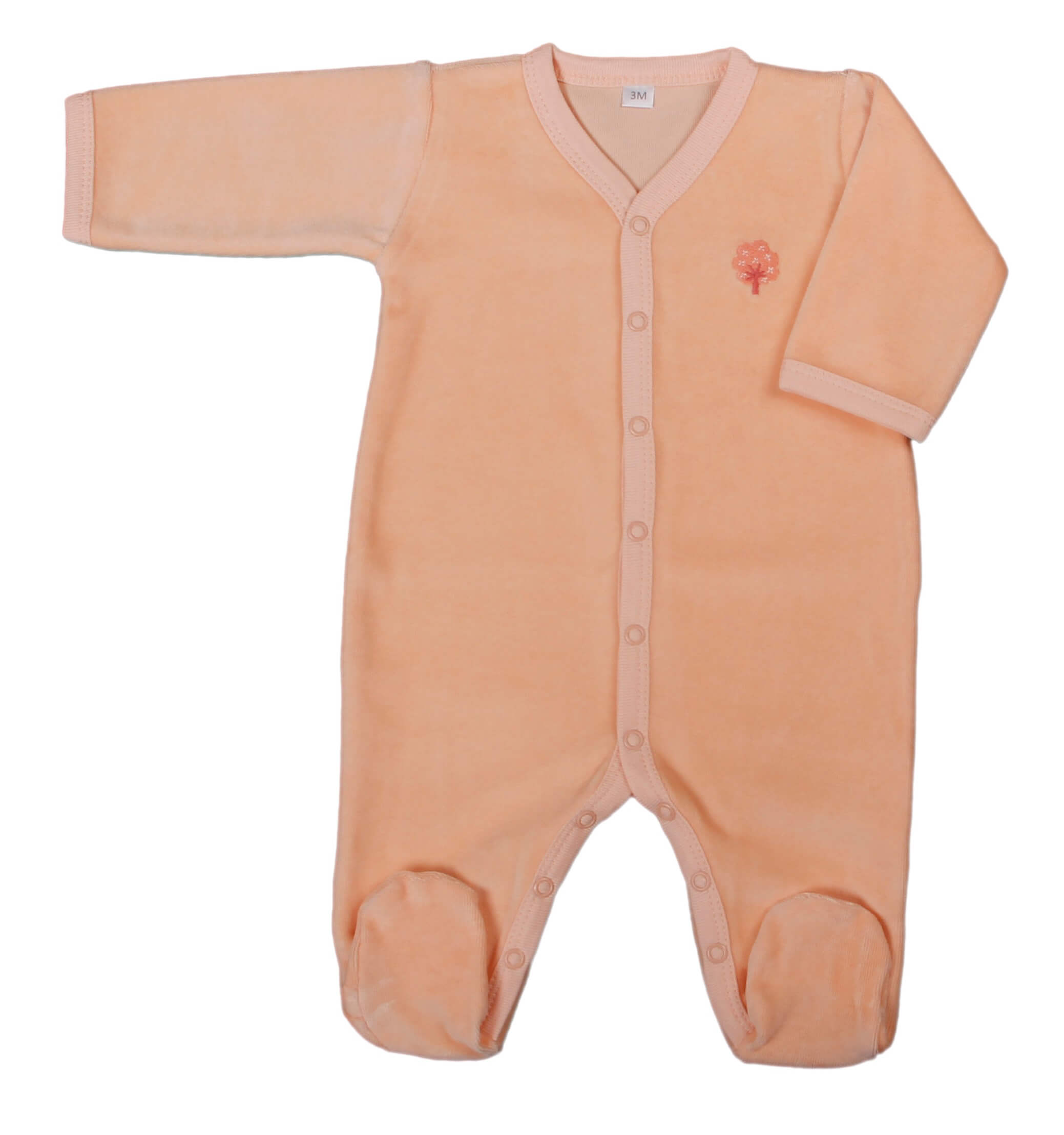Pyjama bébé en maille ajourée de coton biologique - 12 mois