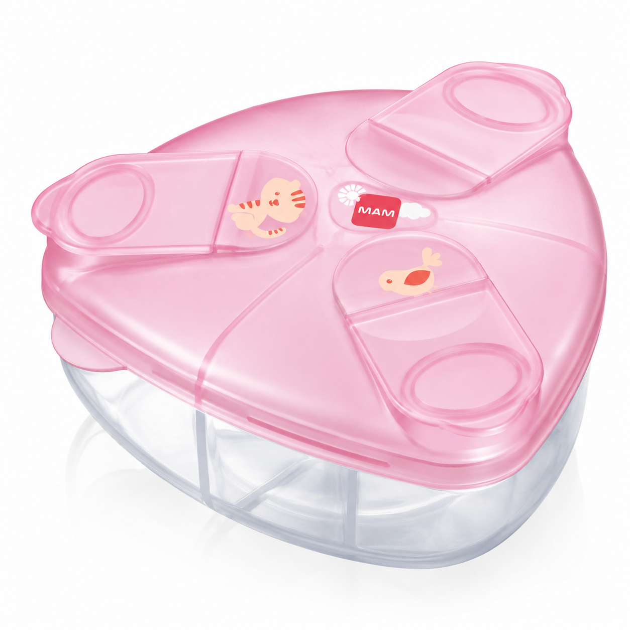 boite doseuse de lait MAM rose